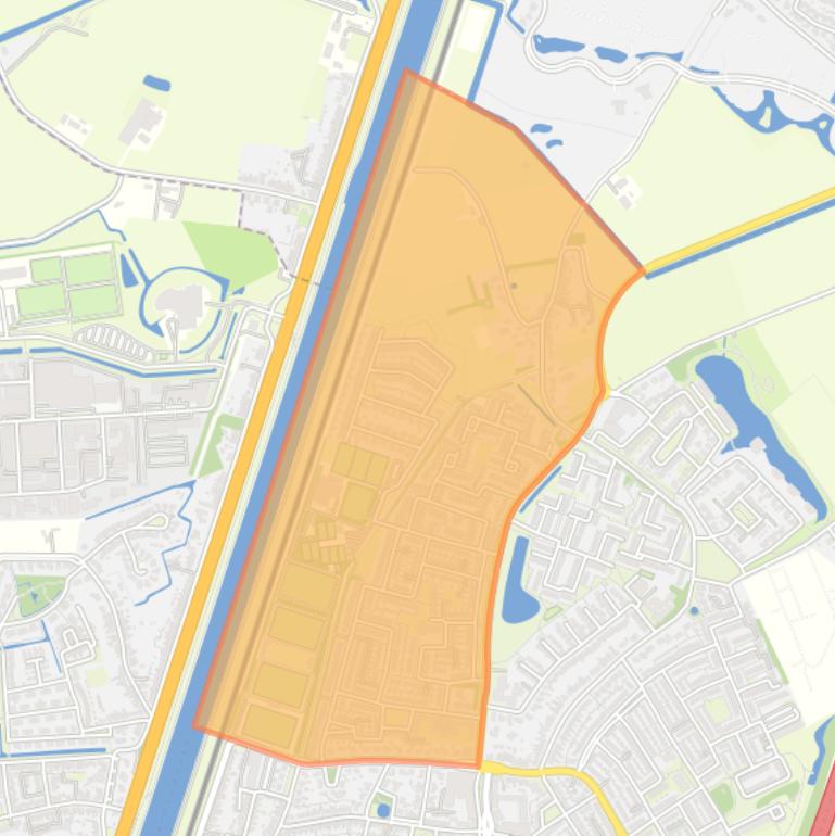 Kaart van de buurt Schoonenburg - Groot Abeele.