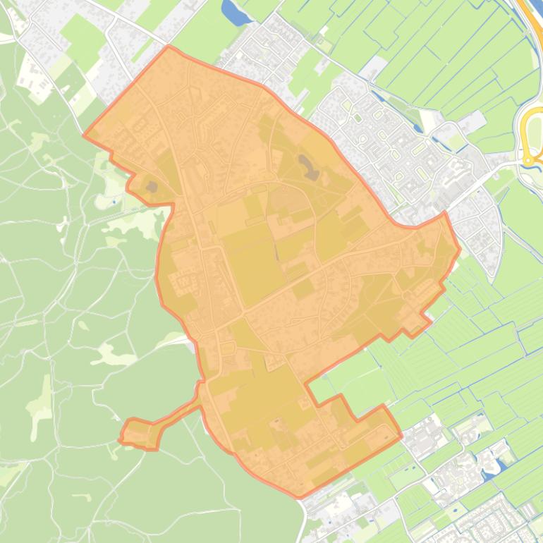 Kaart van de buurt Schoorl - Centrum.