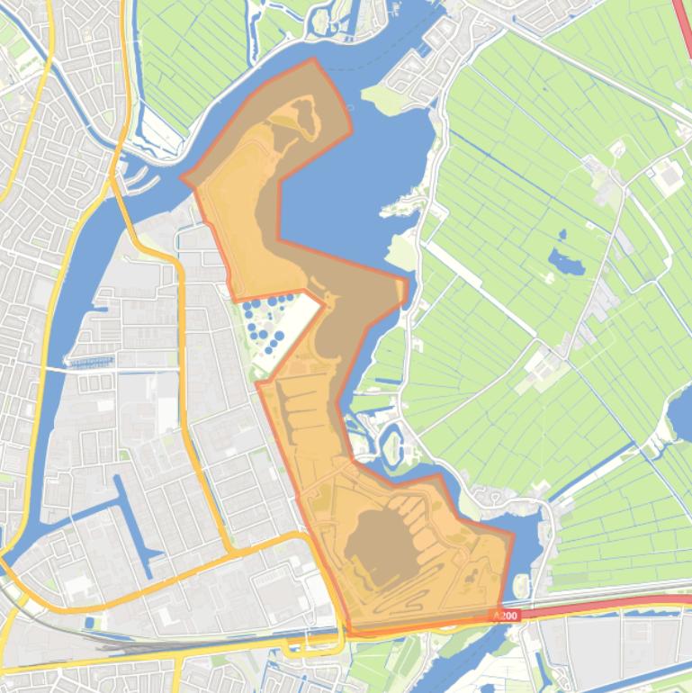 Kaart van de buurt Schoteroog en Veerpolder.