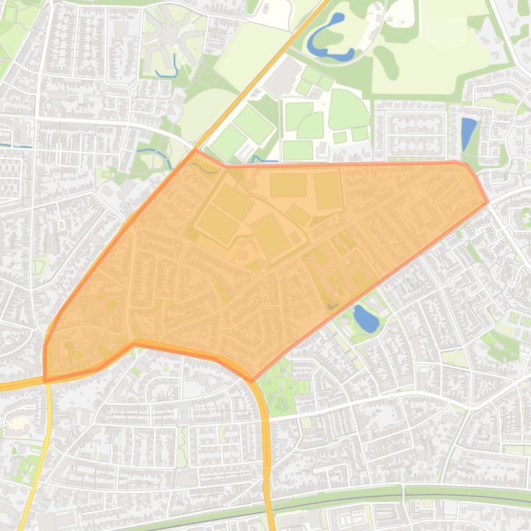 Kaart van de buurt Schreurserve.