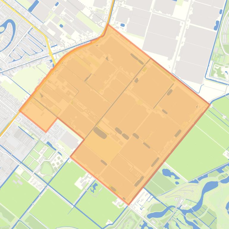 Kaart van de buurt Schreyracker.