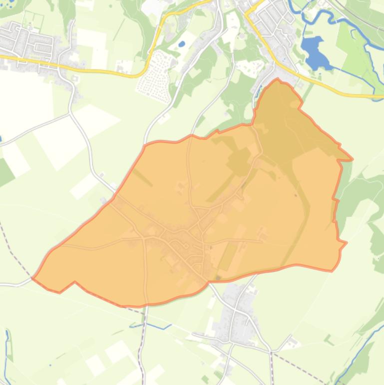 Kaart van de buurt Sibbe.