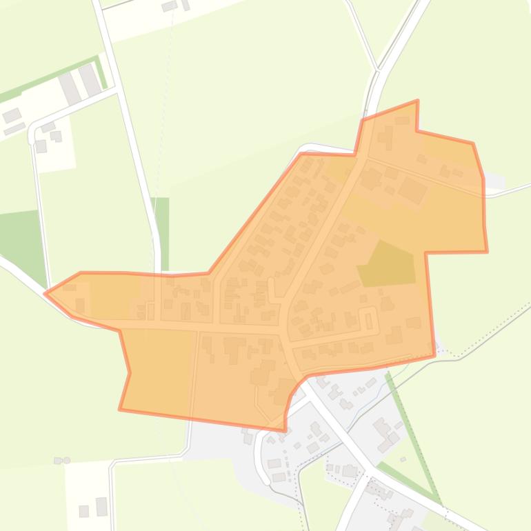 Kaart van de buurt Sinderen.