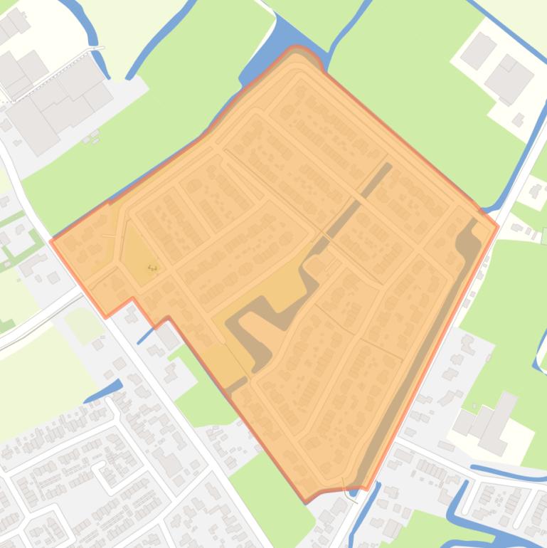 Kaart van de buurt Singel en omgeving.