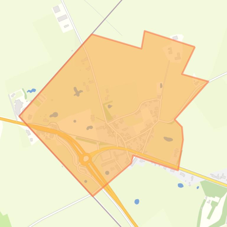 Kaart van de buurt Sint Anna ter Muiden.