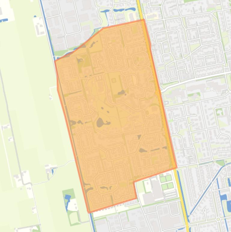 Kaart van de buurt Sint Maheerdt.