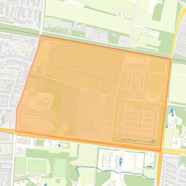 Kaart van de buurt Sleutelkamp.