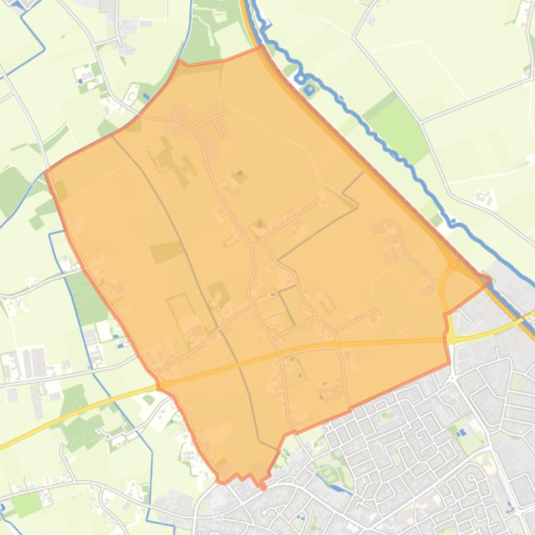 Kaart van de buurt Slieven.