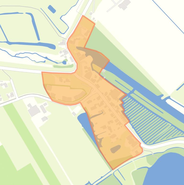 Kaart van de buurt Sluis.