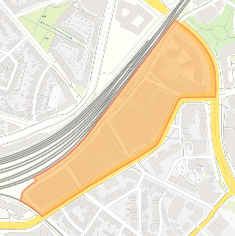 Kaart van de buurt Smallepad en omgeving.