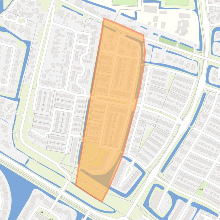 Kaart van de buurt Smitshoek 1.