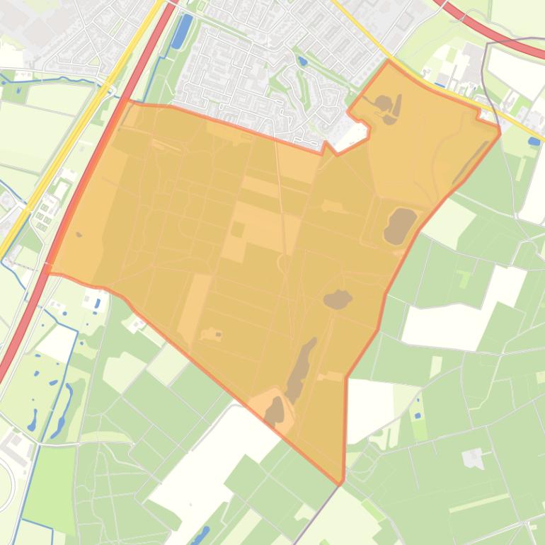 Kaart van de buurt Snelle Sprong.