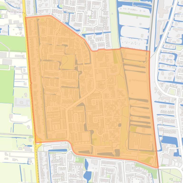 Kaart van de buurt Snijdelwijk.