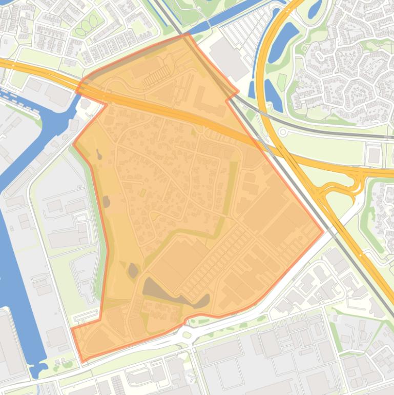 Kaart van de buurt Snipperling.