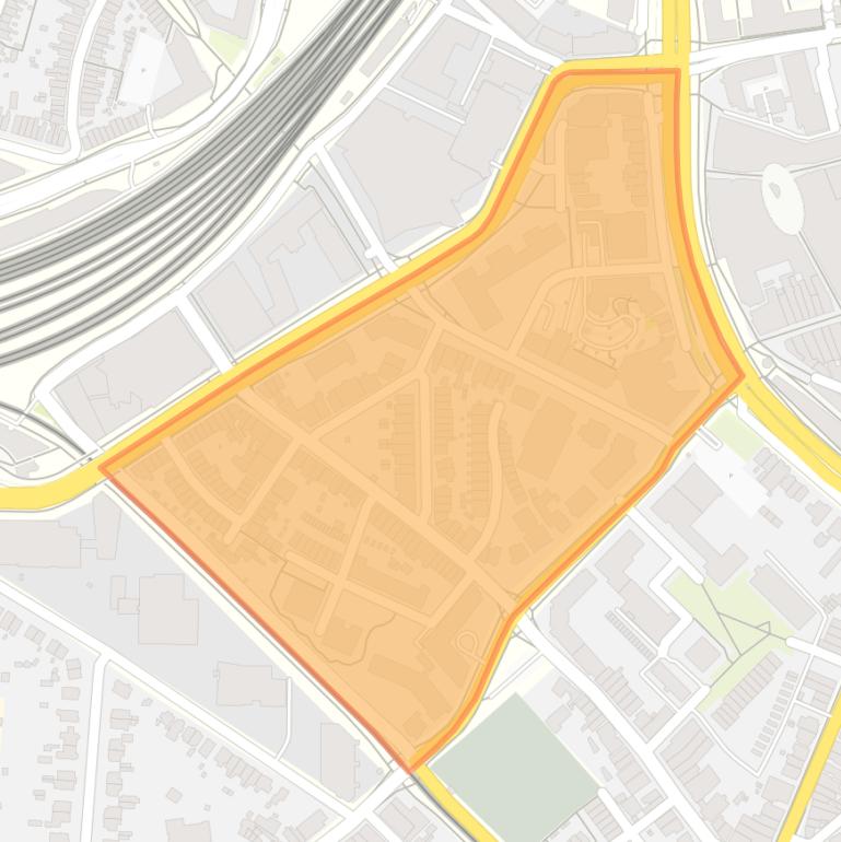 Kaart van de buurt Snouckaertlaan en omgeving.