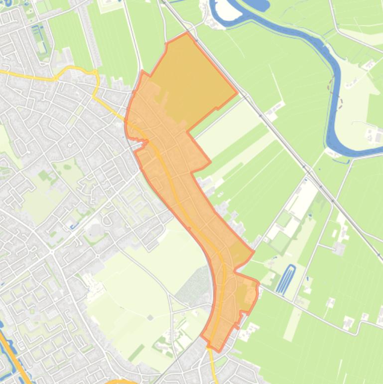 Kaart van de buurt Soest Midden.