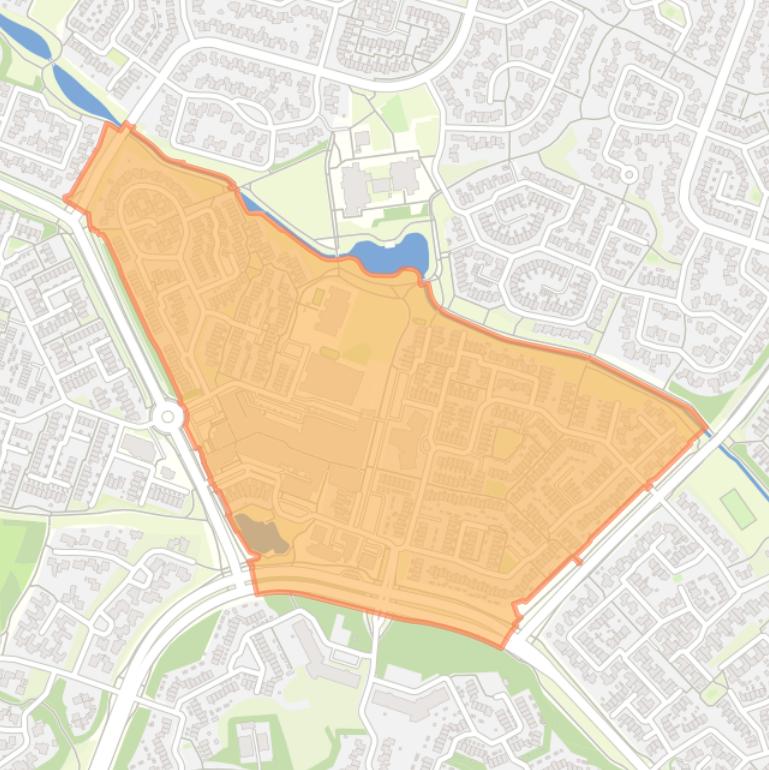 Kaart van de buurt Sogtoenhoek.