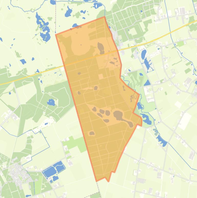 Kaart van de buurt Somerense Heide.