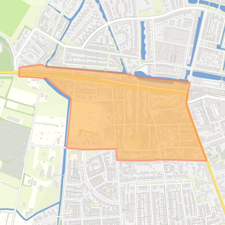 Kaart van de buurt Sommelsdijk centrum.