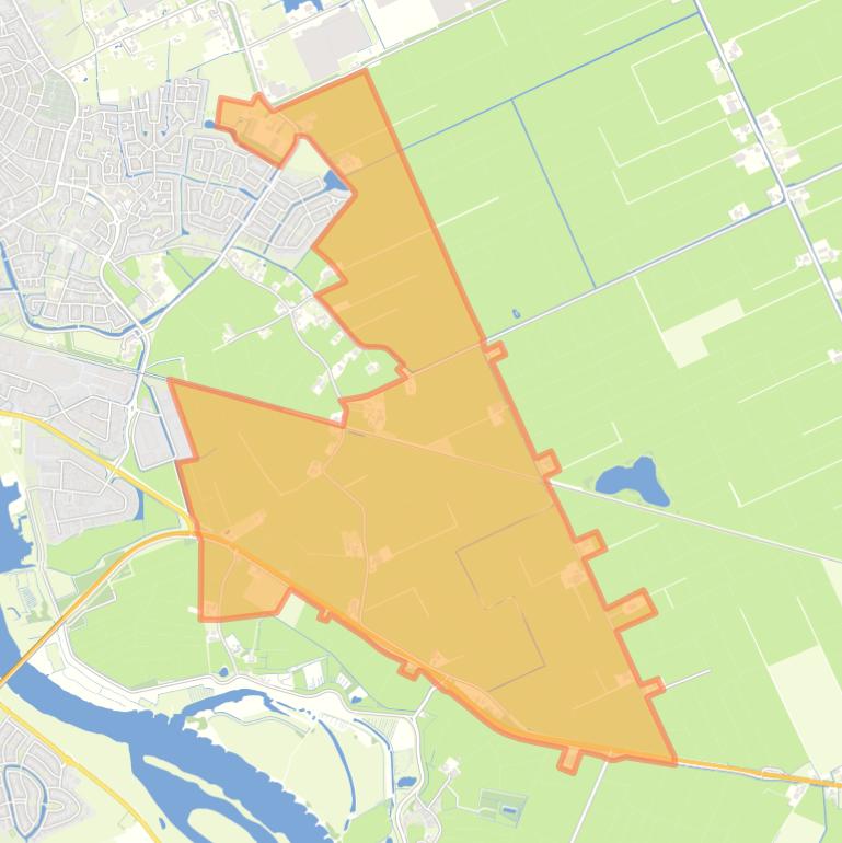 Kaart van de buurt Sonnenberg.