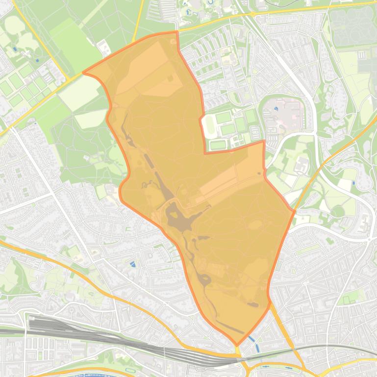 Kaart van de buurt Sonsbeek/Zijpendaal.