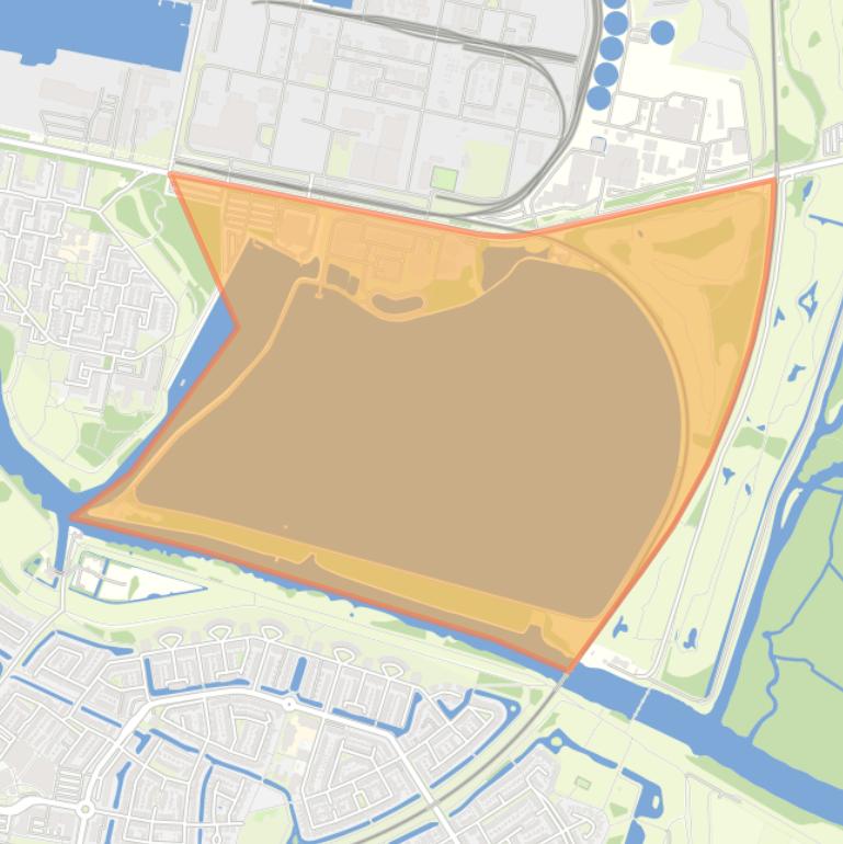 Kaart van de buurt Spaarbekken.