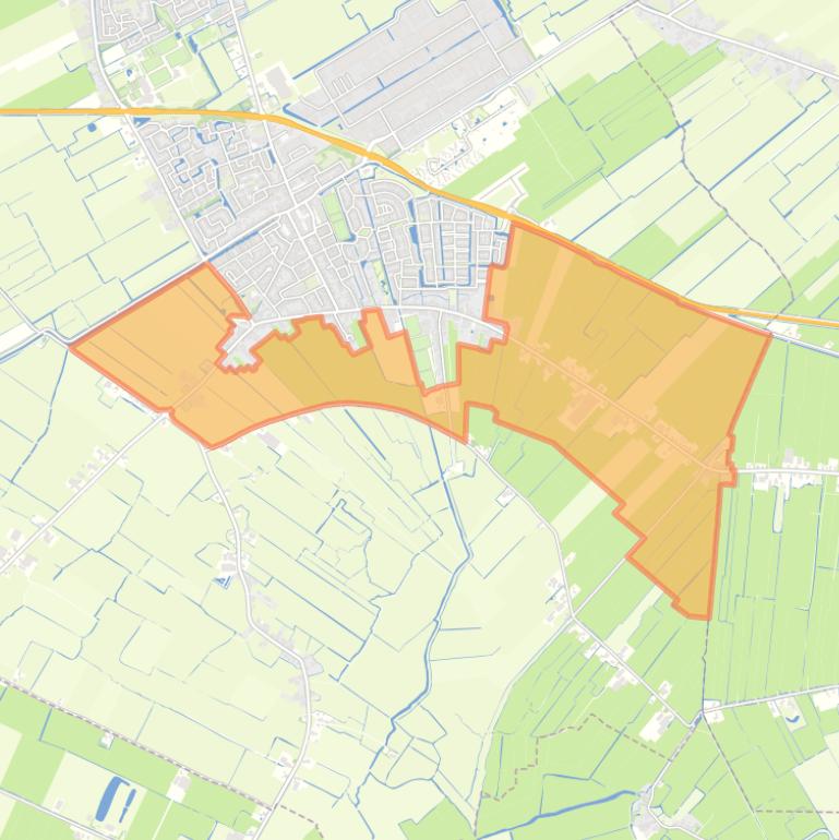 Kaart van de buurt Spanbroekerweg Buiten.