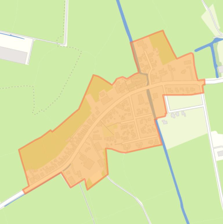 Kaart van de buurt Spannum.