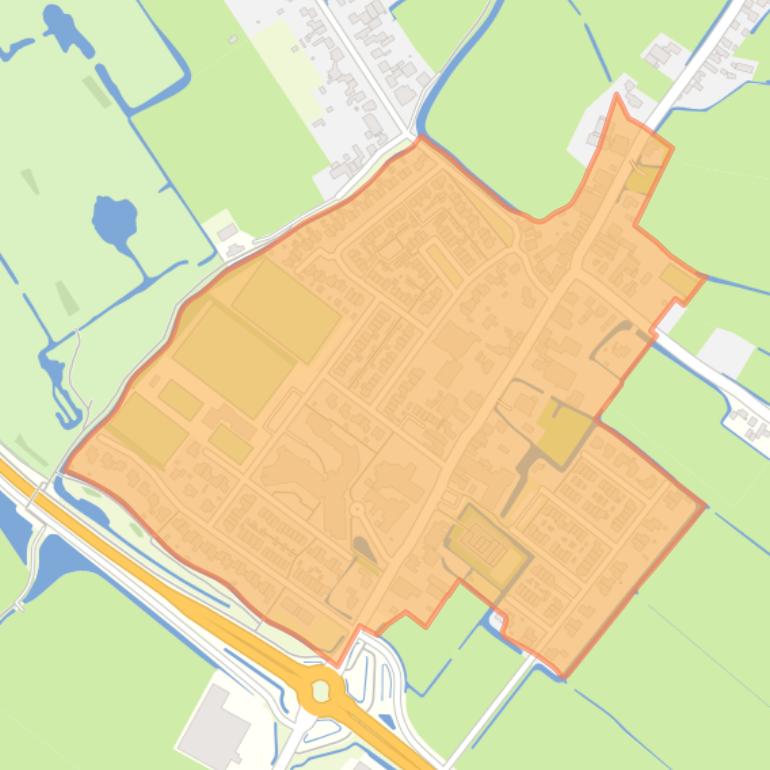 Kaart van de buurt Spierdijkerweg en omgeving.