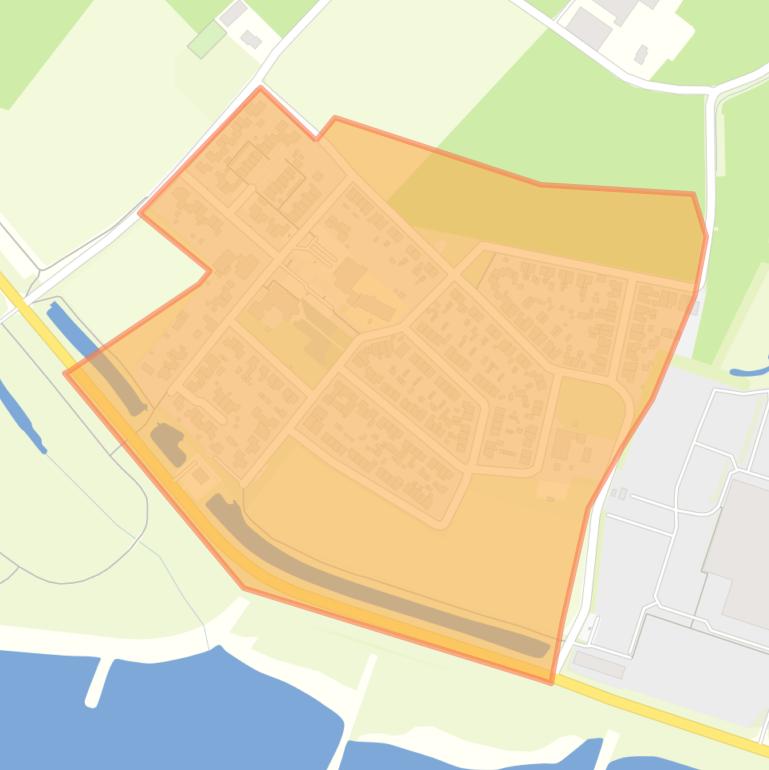 Kaart van de buurt Spijk.