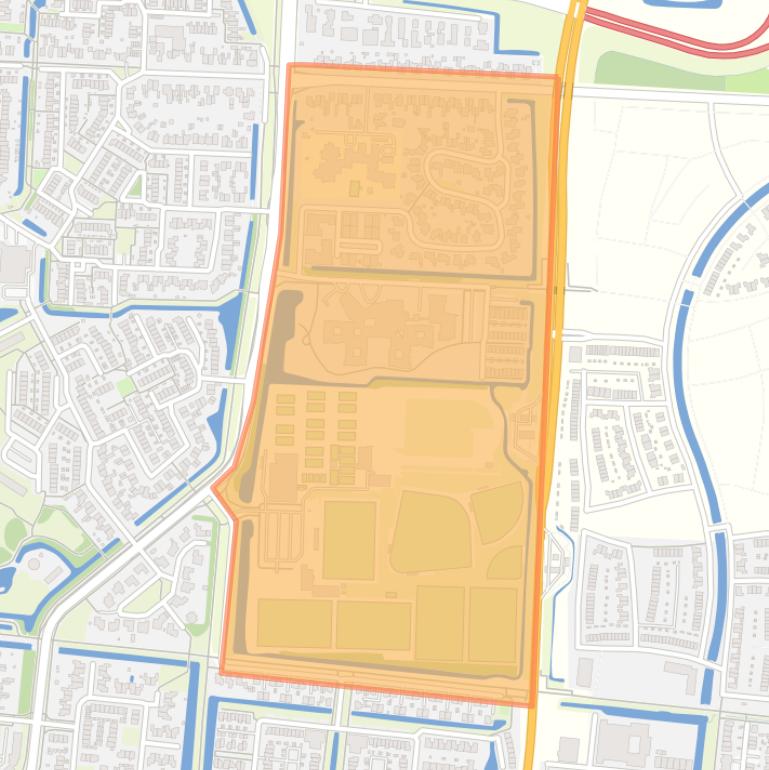 Kaart van de buurt Spitsbergen.