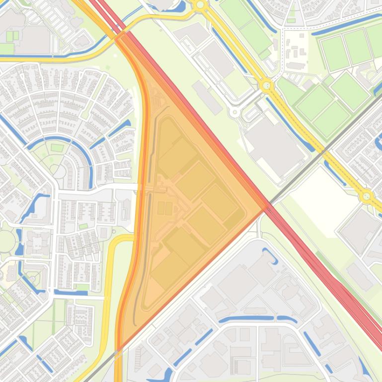 Kaart van de buurt Sportpark Zielhorst.
