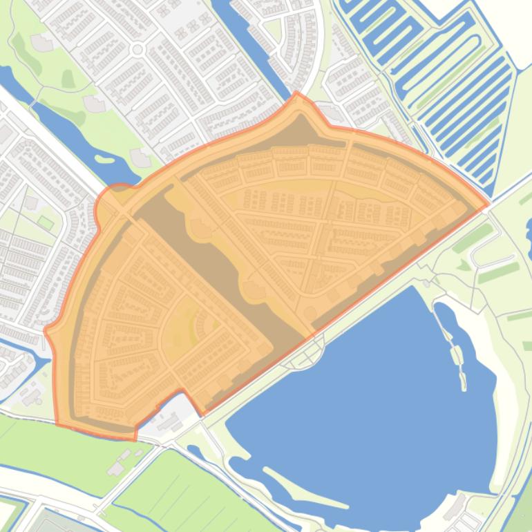 Kaart van de Springerbuurt.