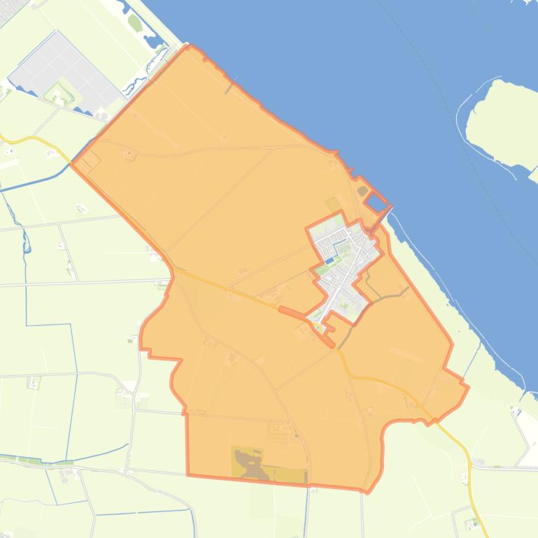 Kaart van de buurt Stad aan ’t Haringvliet buitengebied.