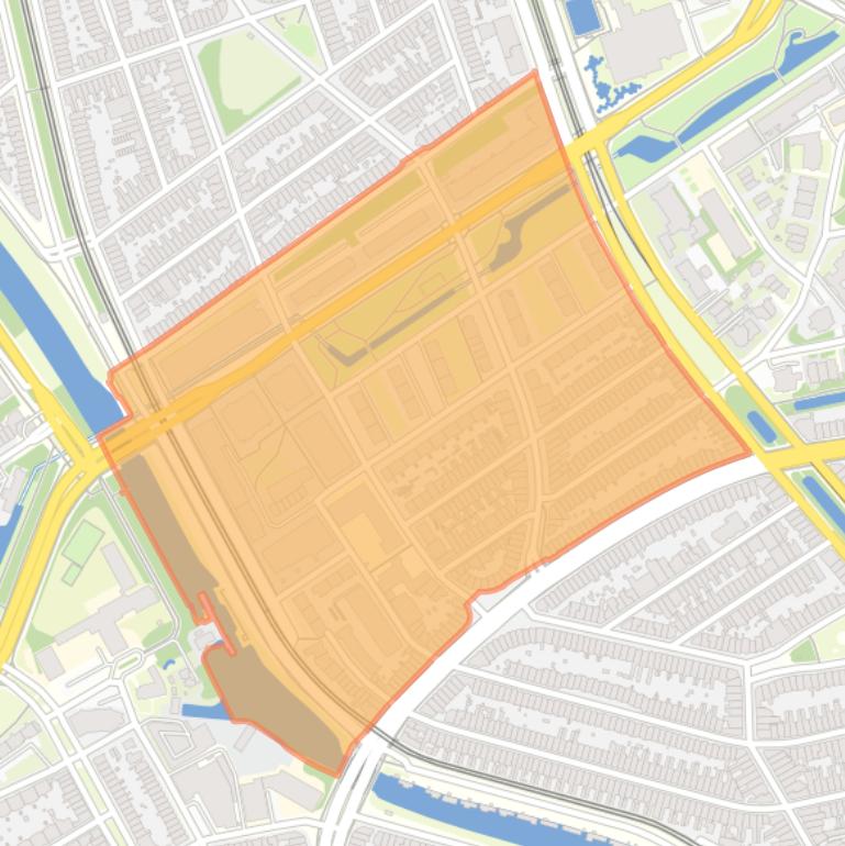 Kaart van de buurt Stadhoudersplantsoen.