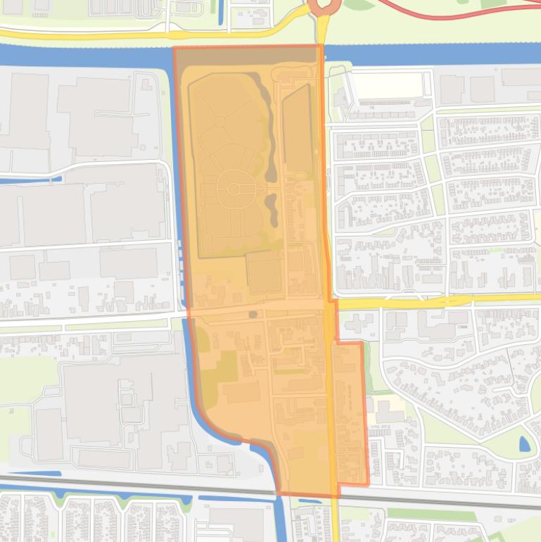 Kaart van de buurt Stadshart-Noord.