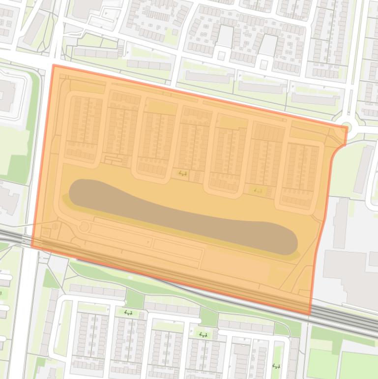 Kaart van de buurt Station Universiteit.