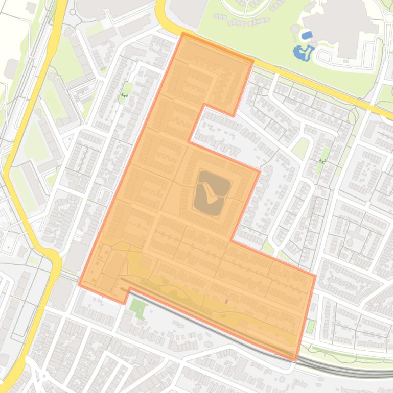 Kaart van de buurt Stations omgeving.