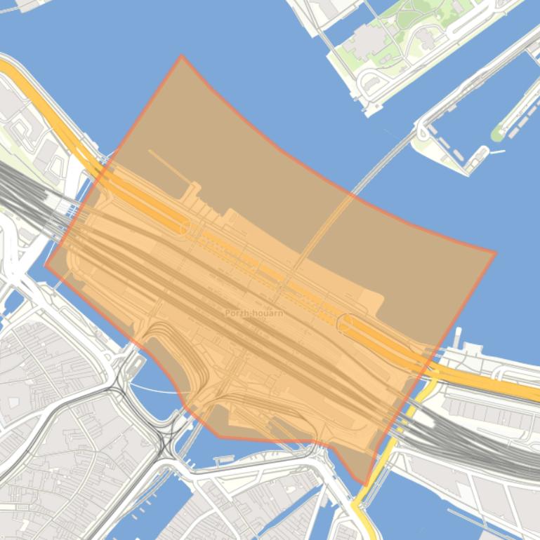 Kaart van de buurt Stationsplein en omgeving.