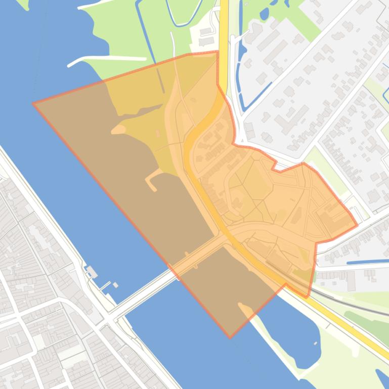 Kaart van de buurt Stationsplein.