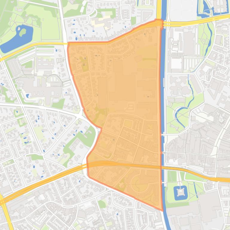 Kaart van de buurt Steenweg en omgeving.
