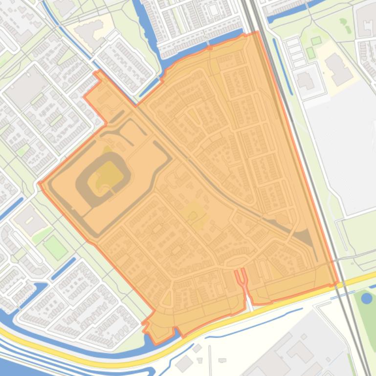 Kaart van de buurt Stenen.