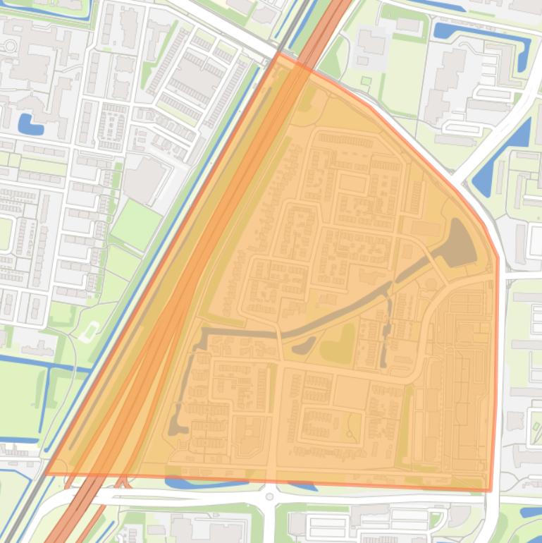 Kaart van de buurt Sterrenburg 1-West.