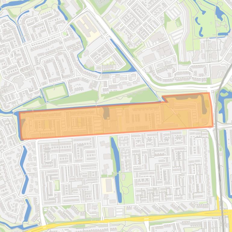 Kaart van de buurt Sterrenkwartier-Hoog.