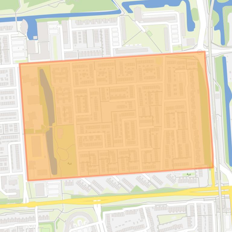 Kaart van de buurt Sterrenkwartier-Oost.