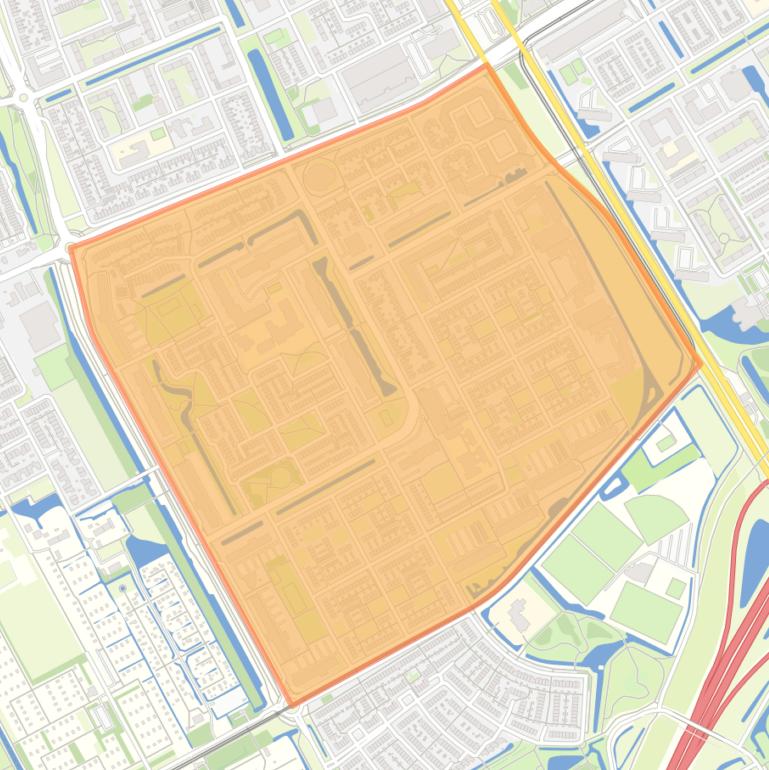 Kaart van de buurt Stervoorde.