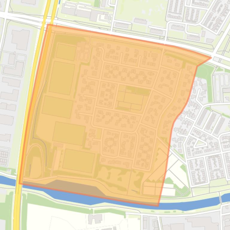 Kaart van de buurt Stokhasselt Zuid.