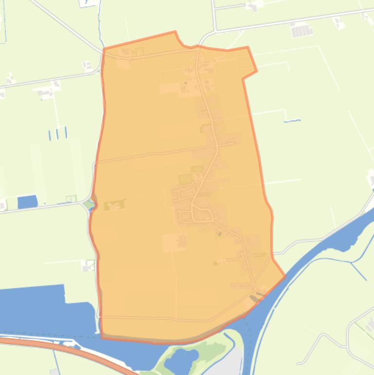 Kaart van de buurt Suwâld.