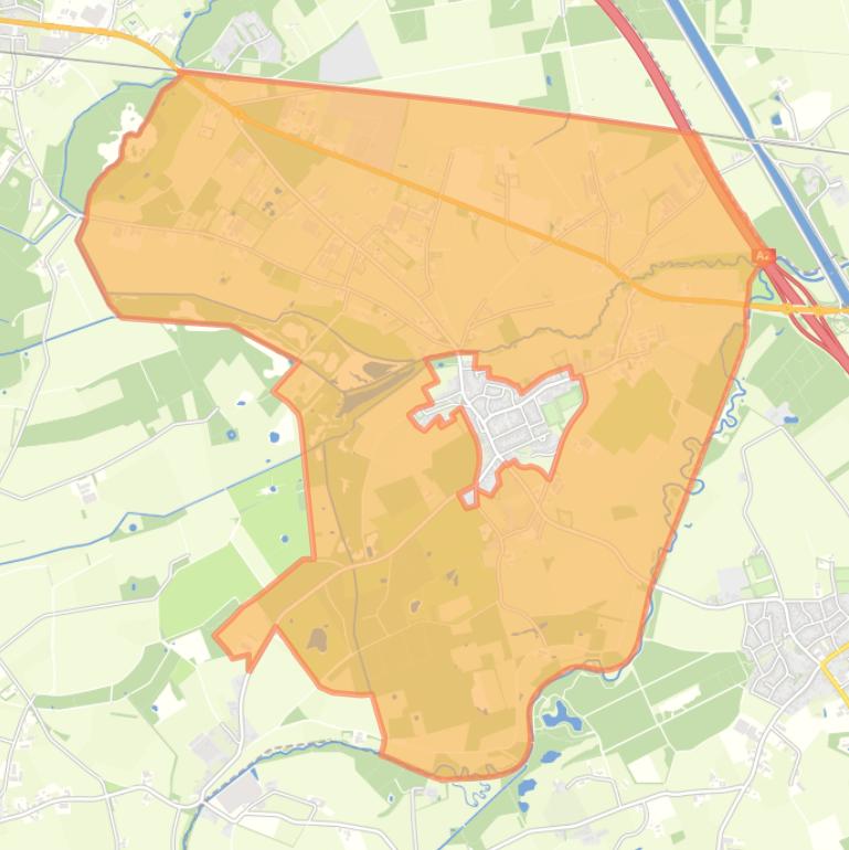 Kaart van de buurt Swartbroek buitengebied.