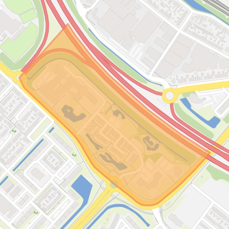 Kaart van de buurt Swinhove - De Lus.